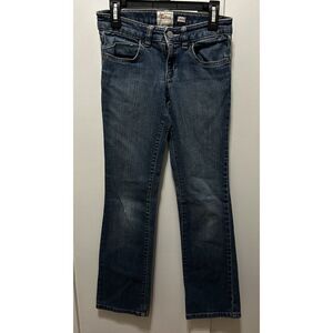 Old Navy The Darling Girls Jeans Sz‎ 14 Slim Low Rise Boot Adjustable Cotton
